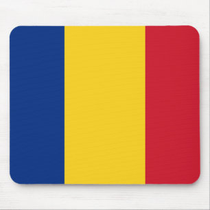 Tapis De Souris Drapeau roumain