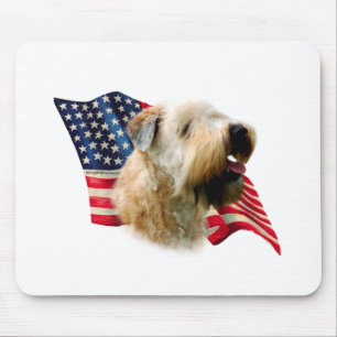 Tapis De Souris Drapeau roux à revêtement doux