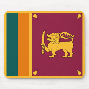 Tapis De Souris Drapeau Sri Lanka
