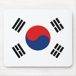 Tapis De Souris Drapeau sud-coréen Mousepad