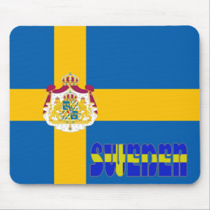 Tapis De Souris Drapeau suédois