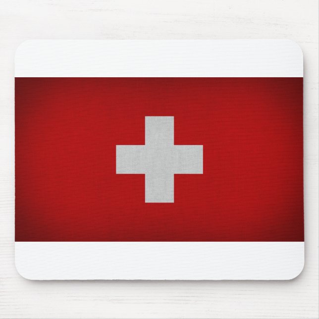 Tapis De Souris Drapeau suisse (Devant)