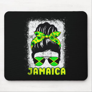 Tapis De Souris Drapeau Sungles Black Woman Melanin Queen Afro