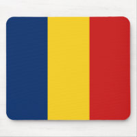 Drapeau Tchad Mousepad