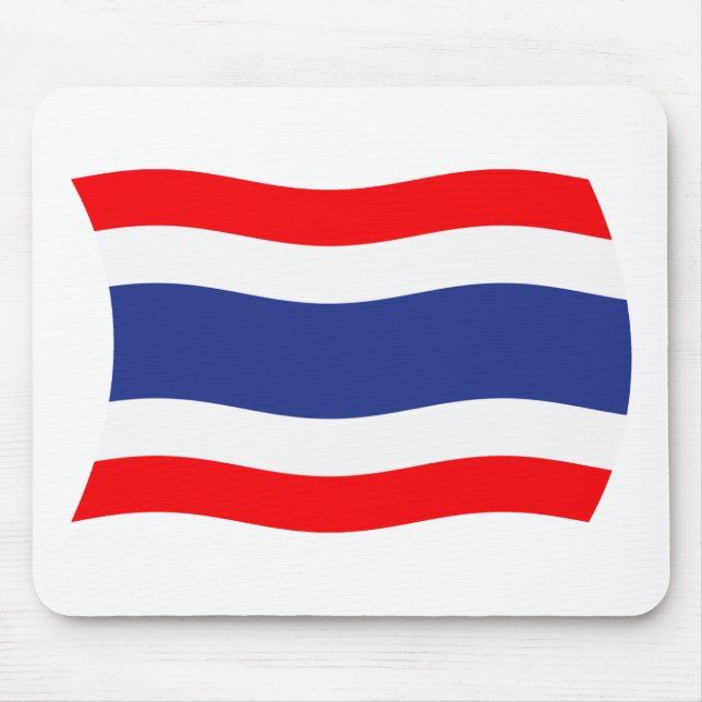 Tapis De Souris Drapeau thaïlandais Mousepad (Devant)