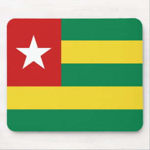 Tapis De Souris Drapeau Togo Mousepad