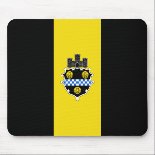 Tapis De Souris Drapeau urbain de Pittsburgh (Pennsylvanie)