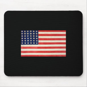 Tapis De Souris Drapeau Usa De Base Pour Hommes Femmes Et Enfants