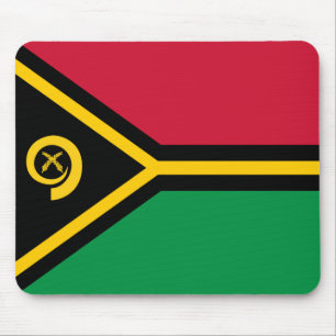Tapis De Souris Drapeau Vanuatu Mousepad
