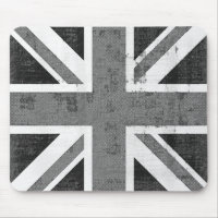Drapeau vintage Royaume-Uni Mousepad