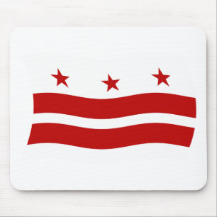 Tapis De Souris Drapeau Washington D.C. Mousepad