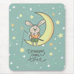 Tapis De Souris Dreams Come True   Bunny on the Moon