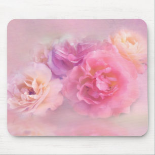 Tapis De Souris Dreamy Pastel Roses