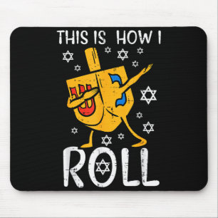Tapis De Souris Dreidel Dabant Hanukkah Moche Drôle Chanukah Homme