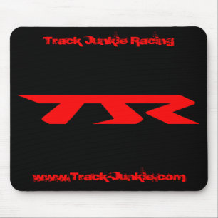 Tapis De Souris Drogué de voie emballant (TJR) le mousepad noir