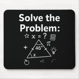 Tapis De Souris Drôle 67 Math Meme Résoudre Le Problème Enseignant