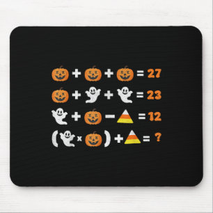 Tapis De Souris Drôle 67 Meme Citrouille Fantôme Prof de Maths Hal