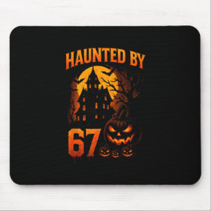 Tapis De Souris Drôle 67 Mème Halloween Hanté Épouvantable Six Sep