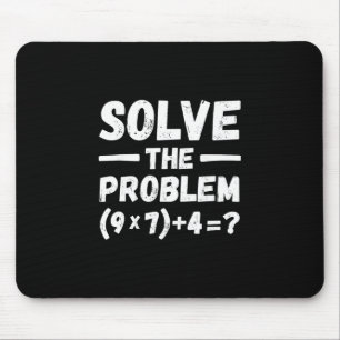 Tapis De Souris Drôle 67 Mème Pemdas Humour Prof de Maths Élémenta