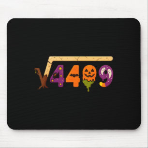 Tapis De Souris Drôle 67 Mème Prof de maths 6 7 Halloween Carré Ro