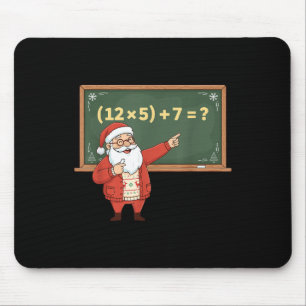 Tapis De Souris Drôle 67 Six Sept Prof de Maths Noël Meme Équ