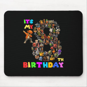 Tapis De Souris Drôle, c'est mon 8e anniversaire italien Brainrot