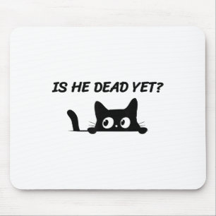 Tapis De Souris Drôle Chat Noir Anti Trump Femmes politiques Homme