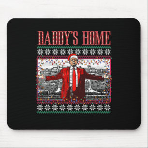 Tapis De Souris Drôle Daddy's Home Trump laide pull de Noël Xm