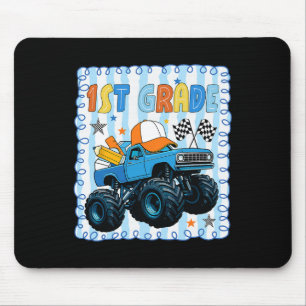Tapis De Souris Drôle de camion de rentrée scolaire pour élève de 