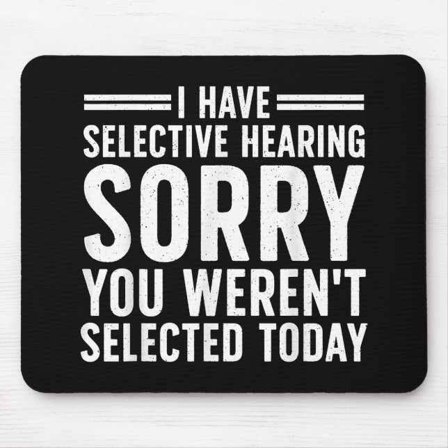 Tapis De Souris Drôle Dit Art Pour Les Gens Sarcastiques Hommes Fe (Devant)