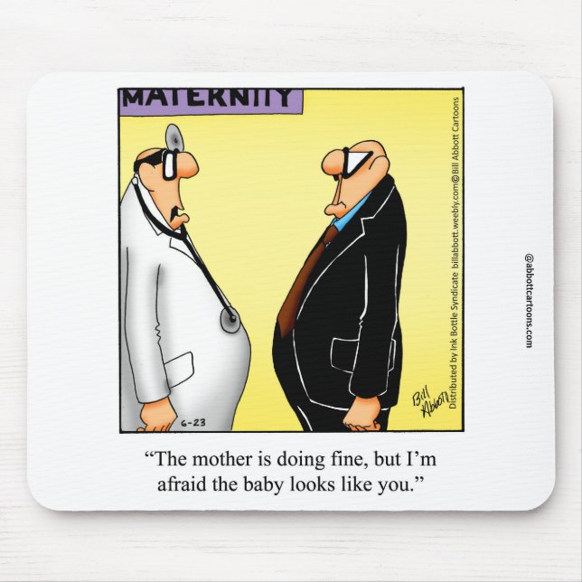 Tapis De Souris Drôle Humour Médicale Mousepad (Devant)