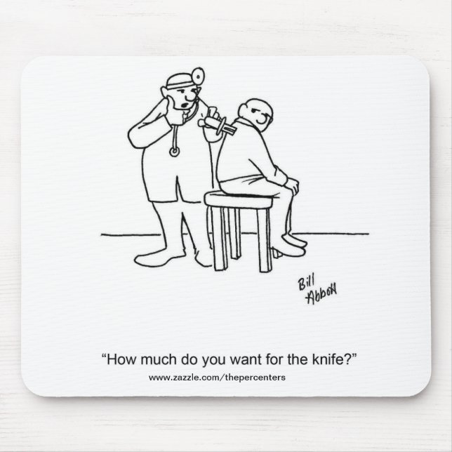 Tapis De Souris Drôle Humour Médicale Souris Cadeau (Devant)