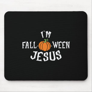 Tapis De Souris Drôle Je suis Citrouille d'automne de Jésus Hallow