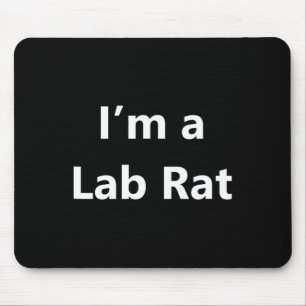 Tapis De Souris Drôle Lab Rat Halloween Costume Prétendre Minute L