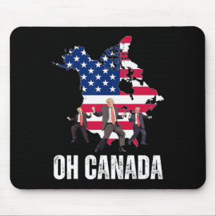 Tapis De Souris Drôle Président Donald Trump Oh Canada Amérique de