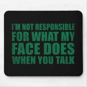 Tapis De Souris Drôle sarcastique citations sarcastique humour int
