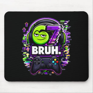 Tapis De Souris Drôle Six Sept 67 Bruh Joueur Anniversaire Garçon 