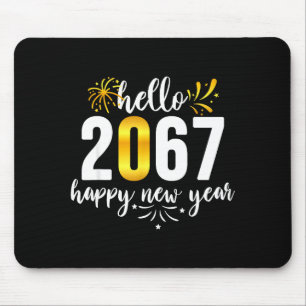 Tapis De Souris Drôle Six Sept 67 Mème Bonne Année