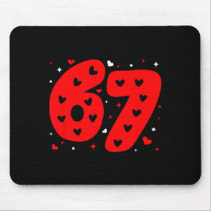 Tapis De Souris Drôle Six Sept 6 7 Mème Gen Alpha Argot 6 7 Valen