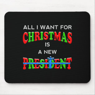 Tapis De Souris Drôle Trump Christmas Anti Biden Voter Hommes Femm
