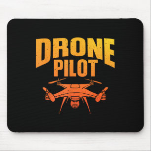 Tapis De Souris Drone Pilote Art Pour Hommes Femmes Enthousiaste D