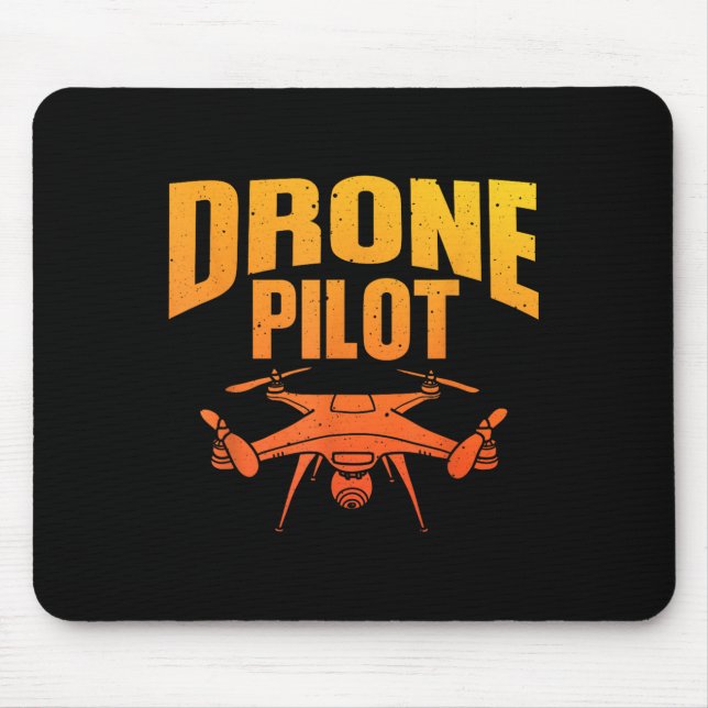 Tapis De Souris Drone Pilote Art Pour Hommes Femmes Enthousiaste D (Devant)