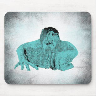Tapis de souris du Troll de Fremont à Seattle