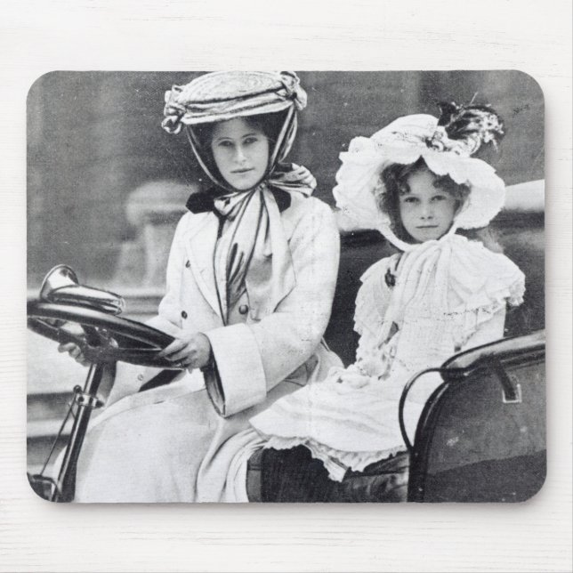 Tapis De Souris Duchesse de Millicent de Sutherland et sa fille (Devant)