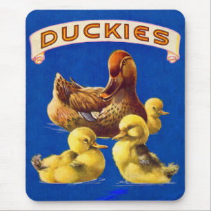Tapis De Souris Duckies des années 1930