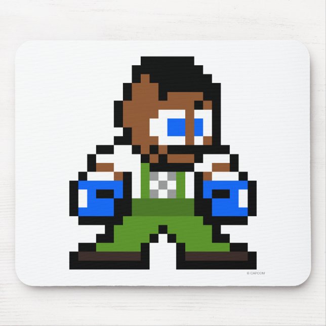 Tapis De Souris Dudley à 8 bits (Devant)