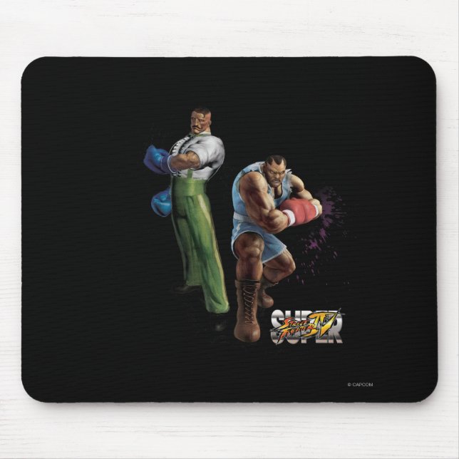 Tapis De Souris Dudley contre Balrog (Devant)