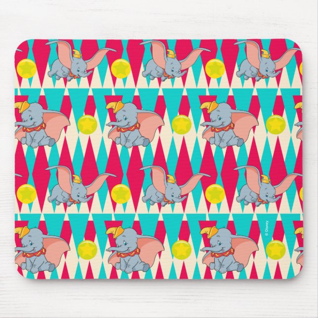 Tapis De Souris Dumbo Bright Motif de cirque (Devant)