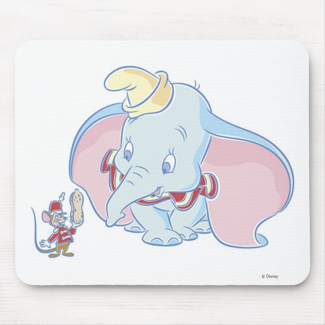 Tapis De Souris Dumbo et Timothy (Devant)