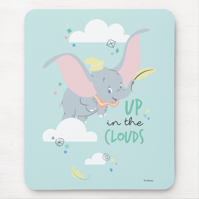 Tapis De Souris Dumbo | Haut dans les nuages (Devant)